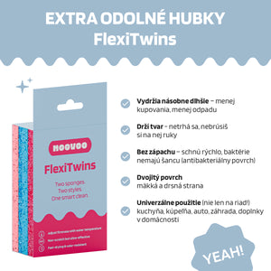 FlexiTwins – изключително издръжливи гъби