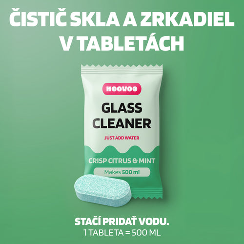 Препарат за стъкла и огледала на таблетки