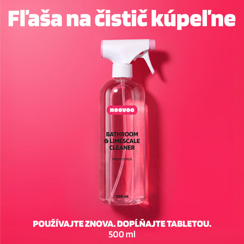 Бутилка за препарат за баня 500 ml
