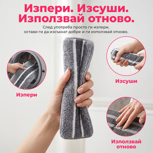 РЕЗЕРВНИ ПОКРИТИЯ ЗА CLEANFLOW МОП 2 бр.
